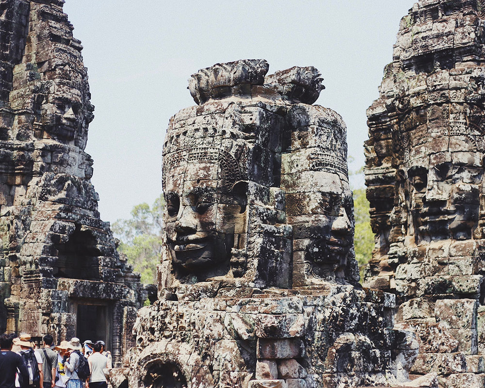 Angkor wat in Cambodia 
