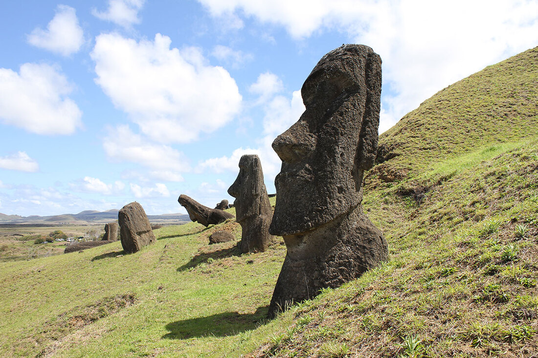 Easter Island monoliths
